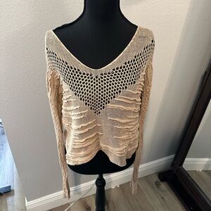 free people knit sweater
could fit small and medium